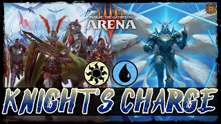 HONOR AND VICTORY  MTG Arena  Azorius Knight Tribal Aggro Token MoM AFTERMATH Standard Deck [upl. by Vittorio]