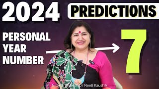 Predictions 2024 for Personal Year Number 7 [upl. by Enairda]