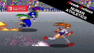 Arcade Archives Numan Athletics Gameplay Nintendo Switch [upl. by Piper]