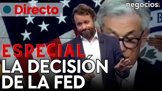 DIRECTO  Especial Reserva Federal ¿Habrá más subida de tipos de interés en EEUU [upl. by Viradis]