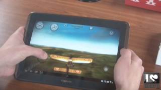 Test tablette tactile Android Samsung Galaxy Note 101  jeux vidéo [upl. by Earissed]