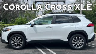 2023 Toyota Corolla Cross Full Review  Styling Engine Transmission Cargo Measurements and more [upl. by Aihsoek]