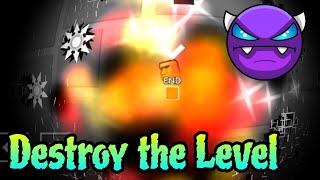 Destroy the Level by Serponge 100 Easy Demon  Geometry Dash 22 [upl. by Ner]