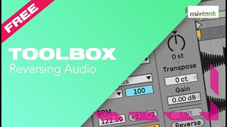 How To Reverse Audio in Ableton Live  The Mixtank Toolbox [upl. by O'Malley566]