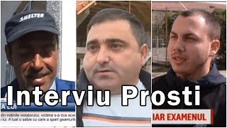 Interviuri Cu Prosti  Oameni Prosti  Cele Mai Tari Interviuri [upl. by Lahtnero]