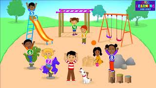 10 Kids went to play  Learning English for Kids with Starfall [upl. by Faubert]