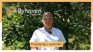 Byhaven Sarpsborg  Prisjustering 1 september 2024 [upl. by Githens]