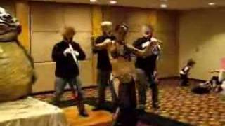 Amira bellydances with Cantina Band at DragonCon 2006 [upl. by Irrol375]