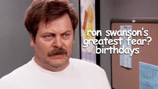 ron swanson hating birthdays for 9 minutes 24 seconds straight  Parks and Recreation  Comedy Bites [upl. by Harleigh]