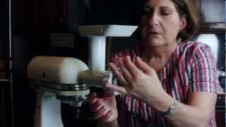 Kitchenaid and the Kibbe Attachment [upl. by Ymmak]