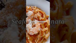 Seafood Marinara fyp seafoodpasta seafoodlover pastalover [upl. by Yrro]