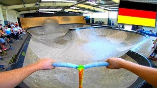 GERMANYS BEST INDOOR BOWL ON SCOOTER [upl. by Zurciram]