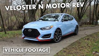 2022 Hyundai Veloster N exhaust note  Autoblog [upl. by Ameline]