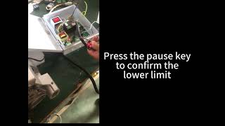 How to set limit by remote control for AC1500 kg [upl. by Oribella171]