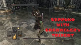 Sir Alonne Seppuku 2 RTSR MELEE Channelers Trident DS2 Boss Challenge Run No hitperfect [upl. by Isidro]