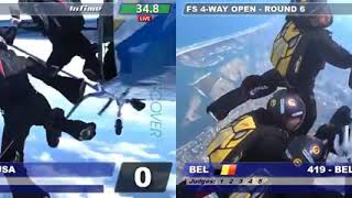 FS4 World Record jump Q M F C N Arizona Airspeed vs HayaBusa [upl. by Anela]