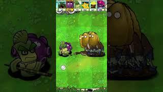 Bamboo Spartan amp Gloomshroom Vs 99 Tallnut Zombies  PvZ [upl. by Eelyme97]