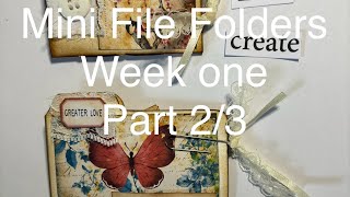 Mini File FoldersPart 23 2sjminis  Two Sister Jam [upl. by Eiltan]