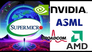 Artificial Intelligence Rampage NVDA SMCI ASML AVGO and AMD [upl. by Nitsyrk]