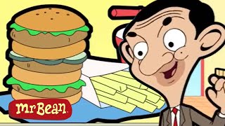 BEAN BURGER 🍔  Mr Bean Cartoon Season 1  Funny Clips  Mr Bean Cartoon World [upl. by Emmaline]