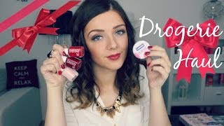 Drogerie DM  Rossmann Haul  Dezember 2013 [upl. by Lemmor]