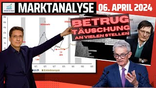 Aktien amp Indizes überhitzt ZinsSenkungsFantasien falsch Inflation droht amp großer Skandal rollt [upl. by Ynahpit25]