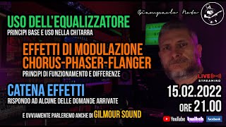 Giampaolo Noto Live  Equalizzatore Modulazione Gilmour Sound [upl. by Bernardo]