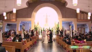 Indian Catholic Wedding  The Imperia  Ambrosial Films ® [upl. by Delamare]