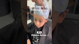 Barber dyed kid’s hair white [upl. by Kinny]