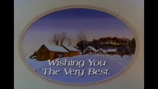 1989 Budweiser Holiday Wishes Commercial [upl. by Schnell]