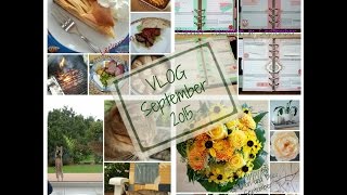 Vlog September 2o15  Regen  Hauls  Pumpkin Spice amp DIY [upl. by Enert]