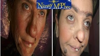 MAQUIAGEM DA NANNY MC PHEE  MAQUIAGEM ARTÍSTICA [upl. by Akyssej110]