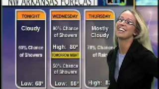 Weather Girl Cant Stop Laughing [upl. by Voccola]