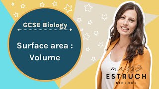 Surface areavolume ratio Calculation for GCSE Biology Adaptations for exchange surfaces amp organs [upl. by Sokil]