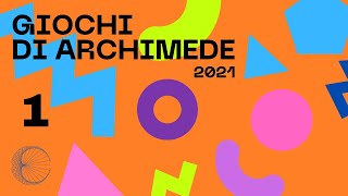 Triangoli su una circonferenza Pb1  Soluzioni Giochi di Archimede 2021 Biennio [upl. by Oigile]