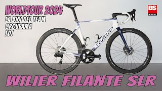 WORLDTOUR 2024  La Wilier Filante SLR della GroupamaFDJ [upl. by Farr]