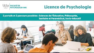 Présentation de la Licence de psychologie [upl. by Valaree322]