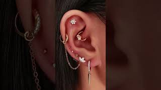 Stunning Ear Piercing by Impuria Jewelry  Transform Your Look [upl. by Lua817]