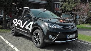 Toyota RAV4 2014  jazda testowa silnik wnętrze i wyposażenie [upl. by Annoid563]