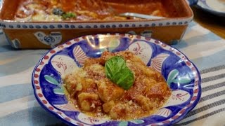 How to Make Ricotta Gnocchi from Amalfi  Pasta Grannies [upl. by Mannos]