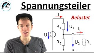 Belasteter Spannungsteiler  Elektrotechnik [upl. by Tilney]