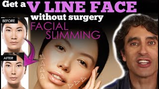 NON SURGICAL V LINE JAW  Face Contouring [upl. by Redford]