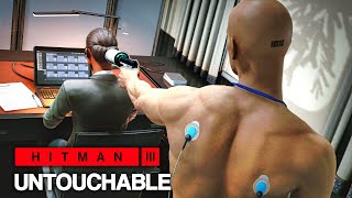 Untouchable  Silent Assassin Suit Only No KO Fiber Wire  Hitman 3  Carpathian Mountains [upl. by Bruner]