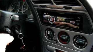 Peugeot 306 radio control stalk with Pioneer DEH5000UB [upl. by Lledniw]