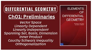 Differential Geometry Basics  Ch01 Preliminaries  Differential Geometry by Millman and Parker [upl. by Analeh]