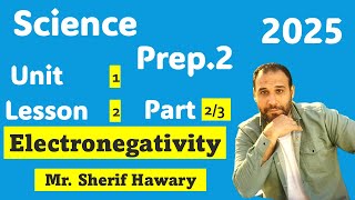 Science  Prep2  Unit 1 Lesson 2  Electronegativity  Part23  1stTerm [upl. by Ellesij]