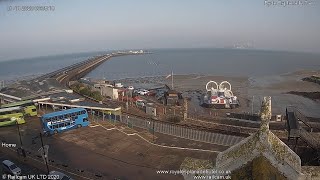 Ryde Esplanade amp Pier Isle of Wight UK  Railcam LIVE [upl. by Queenie]