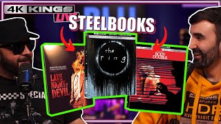 THE RING 4K BODY DOUBLE 4K LATE NIGHT WITH THE DEVIL amp MORE STEELBOOKS  4K Kings Clips [upl. by Aicnorev]