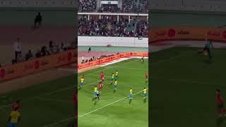 الهدف الأول للمغرب ضد الغابون عن طريق حكيم زياش من المدرجات🇲🇦 [upl. by Cohbath]