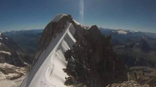 Cresta di Peuterey  Monte Bianco [upl. by Ecirrehs]